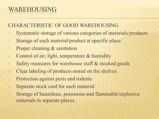 Comprehensive Guide to Pharmaceutical Warehousing and Material ...