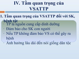 Vsattp Comprehensive Guide to Food Safety and Hygiene Practices | PPT
