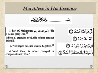 5. Tawheed (Monotheism).pptx tawheed (Allah) | PPTX