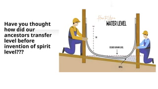 Hands-On Workshop: Using Traditional Water Levels for Accurate ...