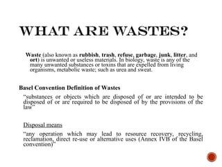 Comprehensive Overview of Waste Management and Environmental Impact | PPT