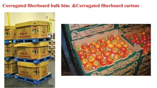 Corrugated fiberboard bulk bins &Corrugated fiberboard cartons
 