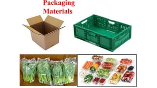Packaging
Materials
 