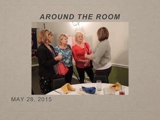 AROUND THE ROOM
MAY 28, 2015
 