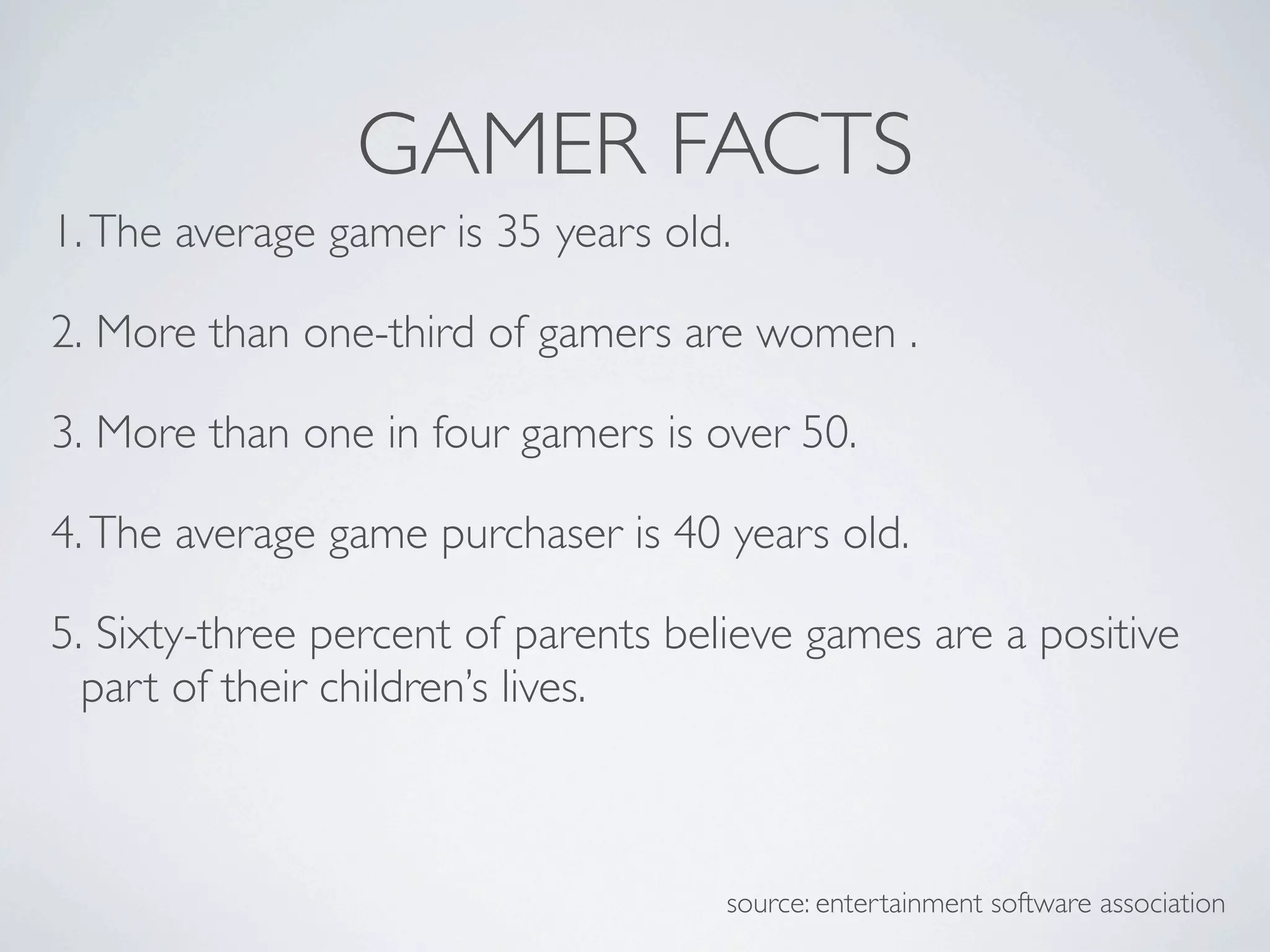 Why Video Games are Good for You - 5-29-09