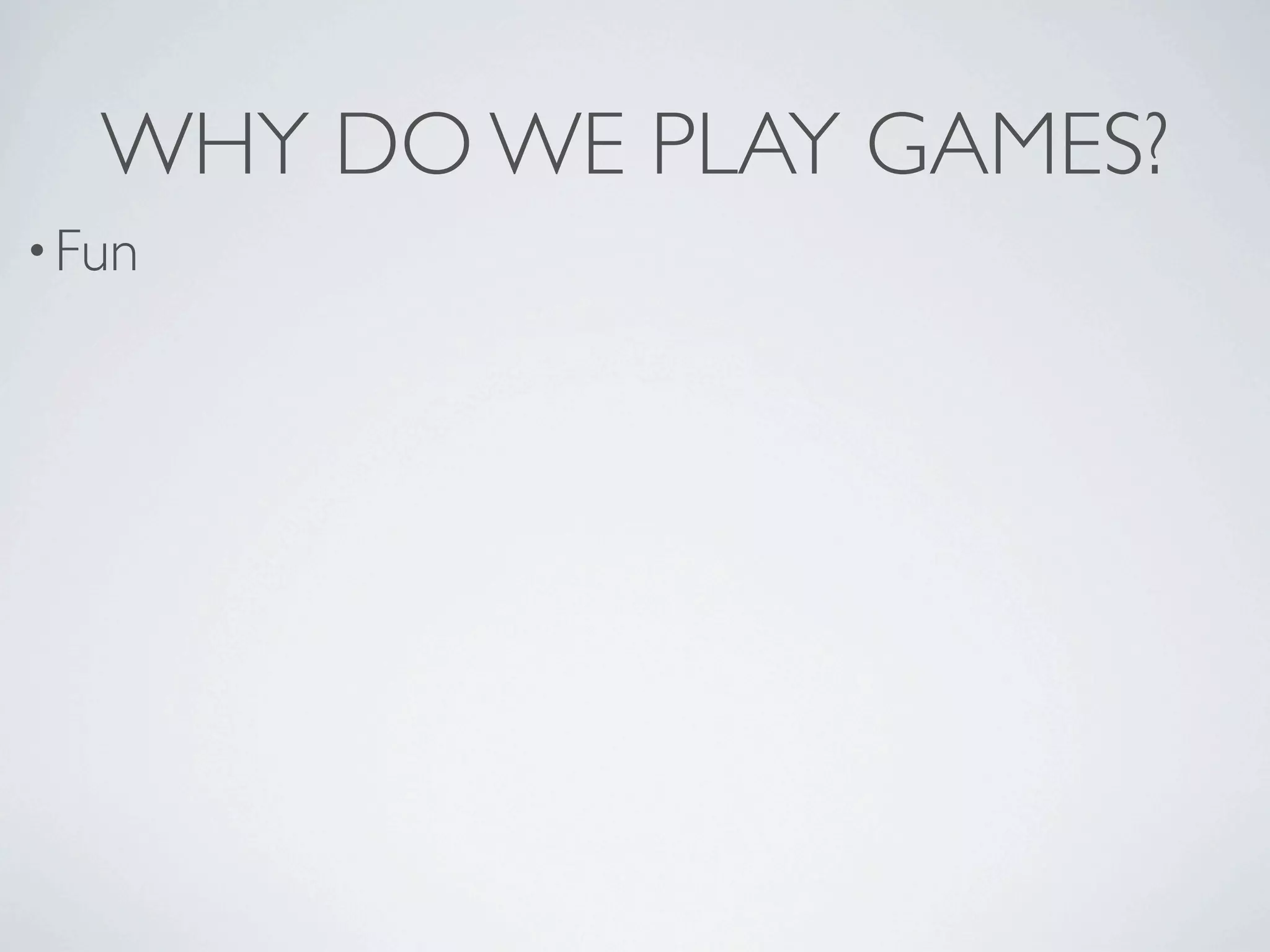 Why Video Games are Good for You - 5-29-09