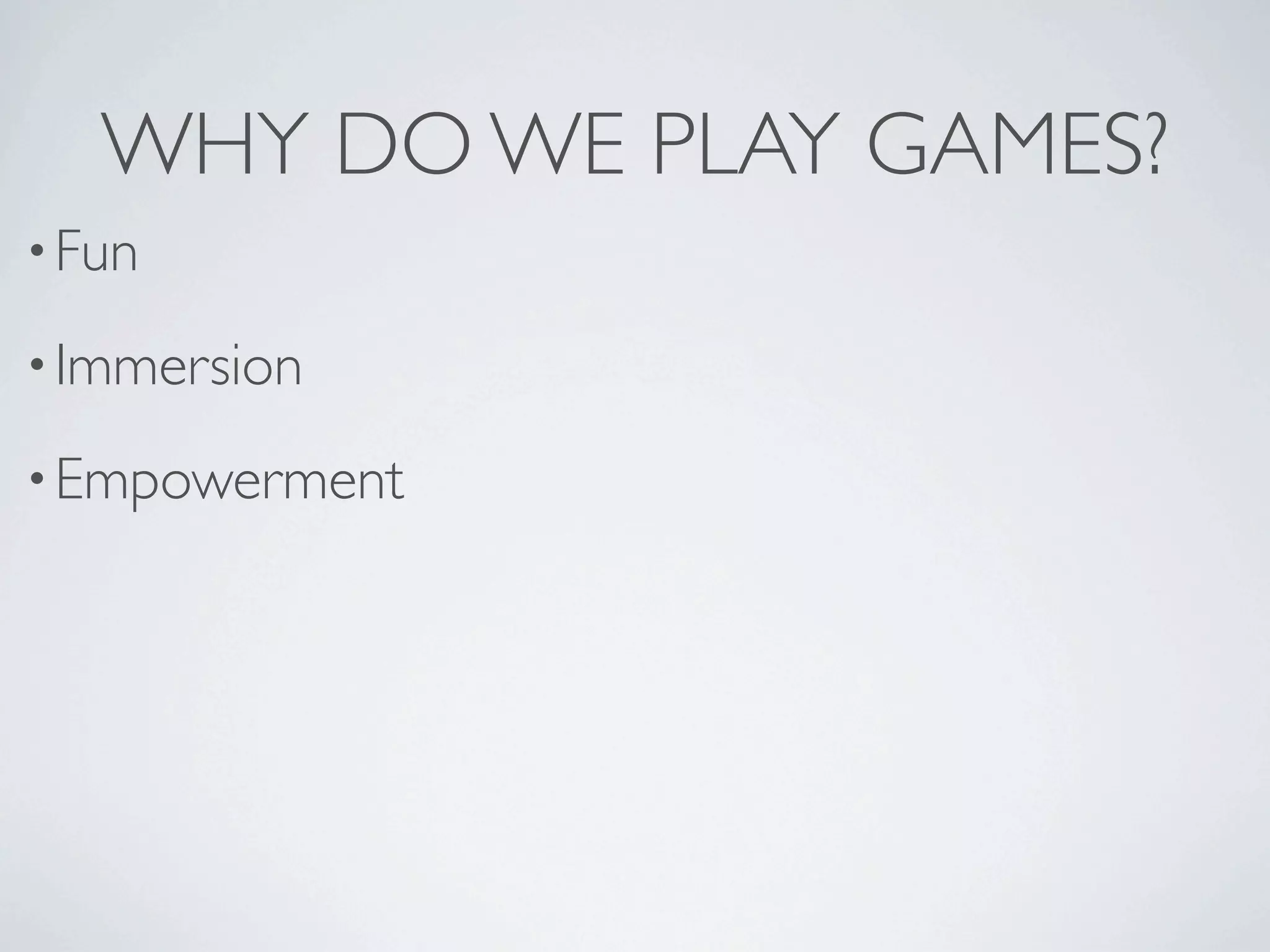 Why Video Games are Good for You - 5-29-09