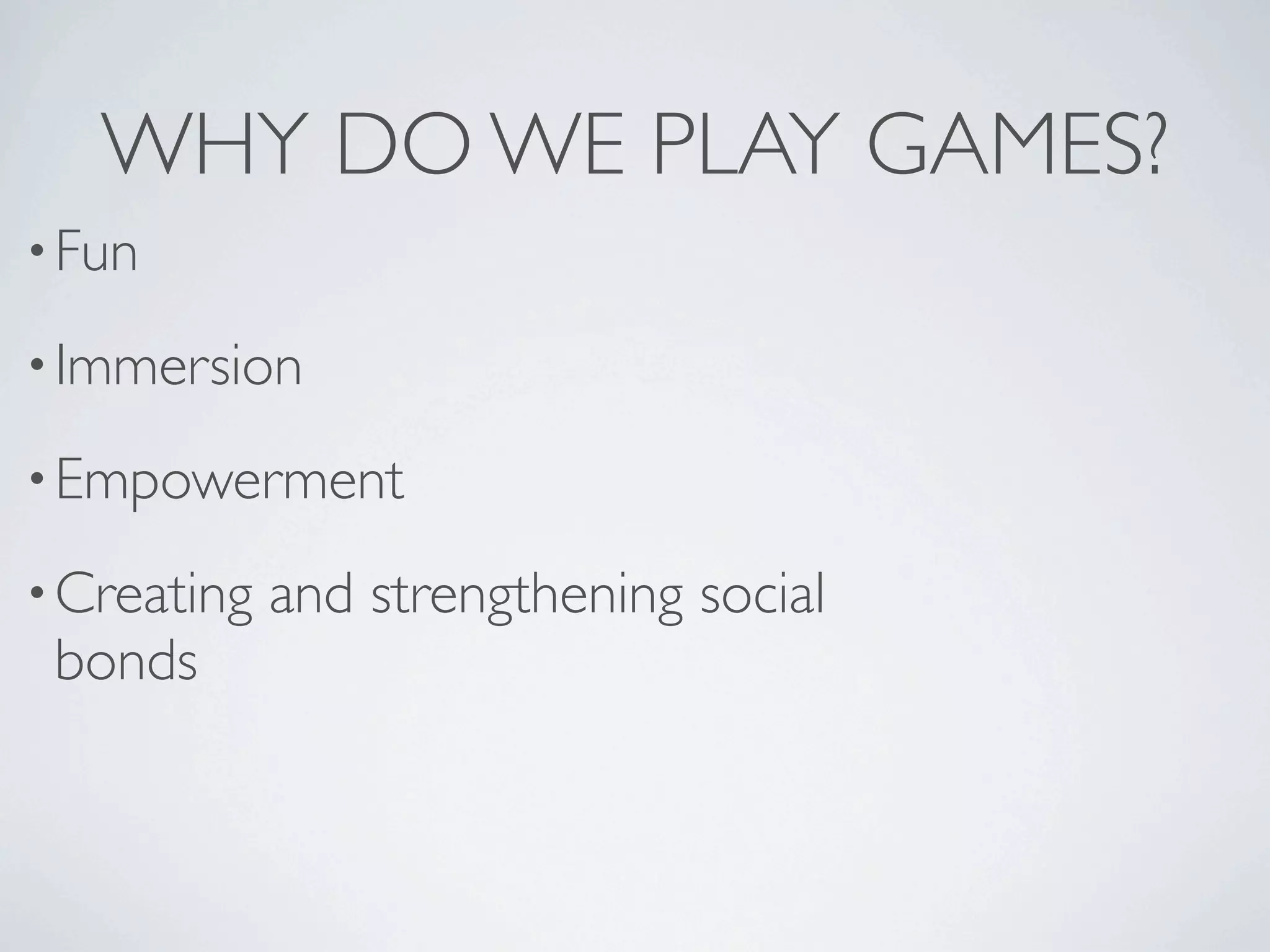 Why Video Games are Good for You - 5-29-09