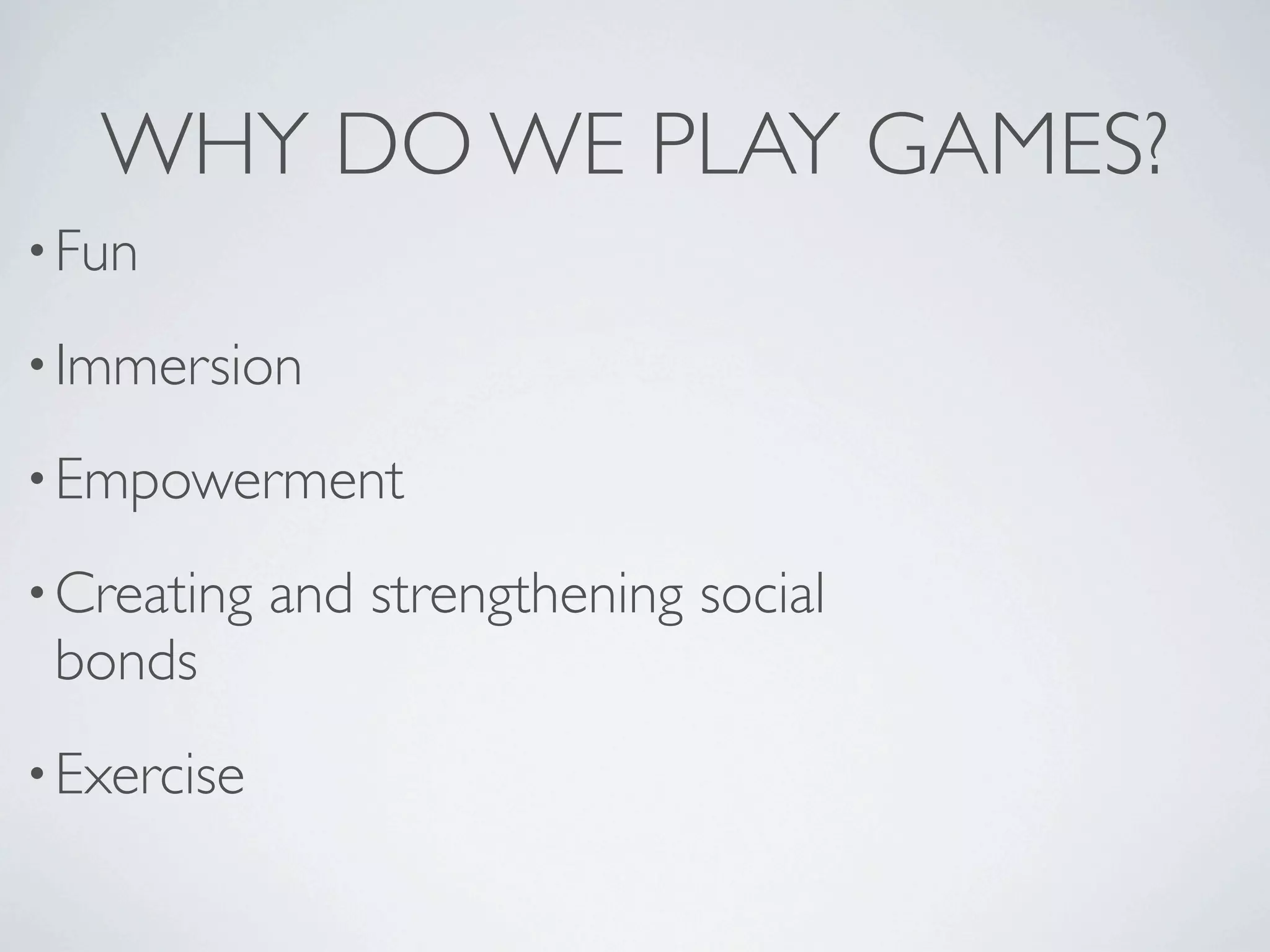 Why Video Games are Good for You - 5-29-09