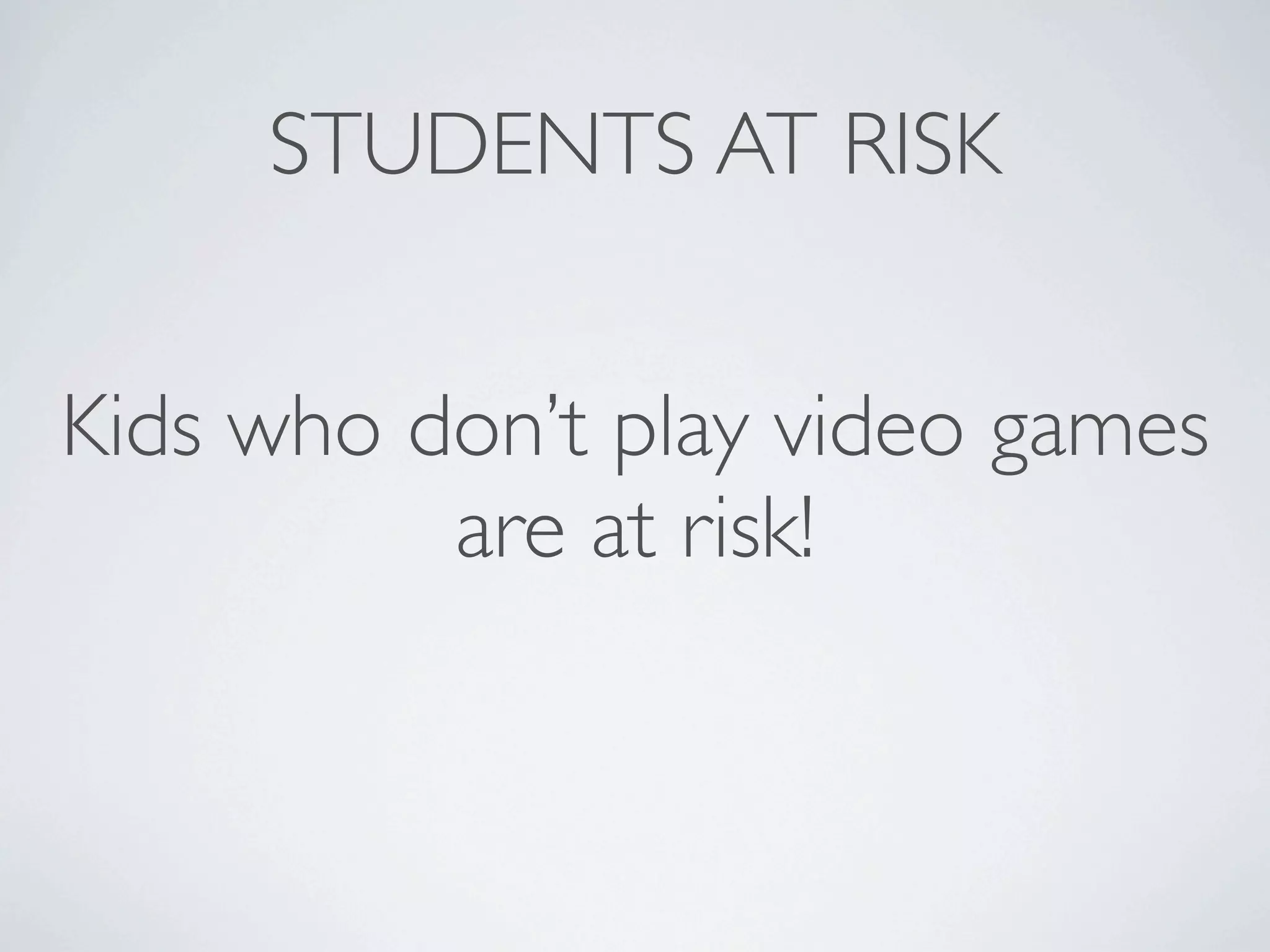 Why Video Games are Good for You - 5-29-09