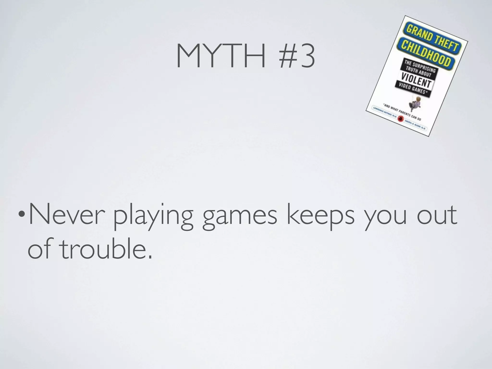 Why Video Games are Good for You - 5-29-09