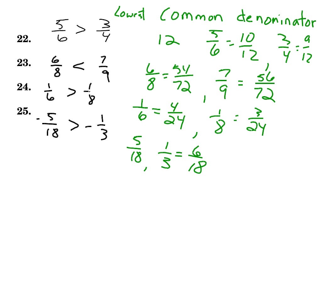 Converting Fractions to Decimals Hex