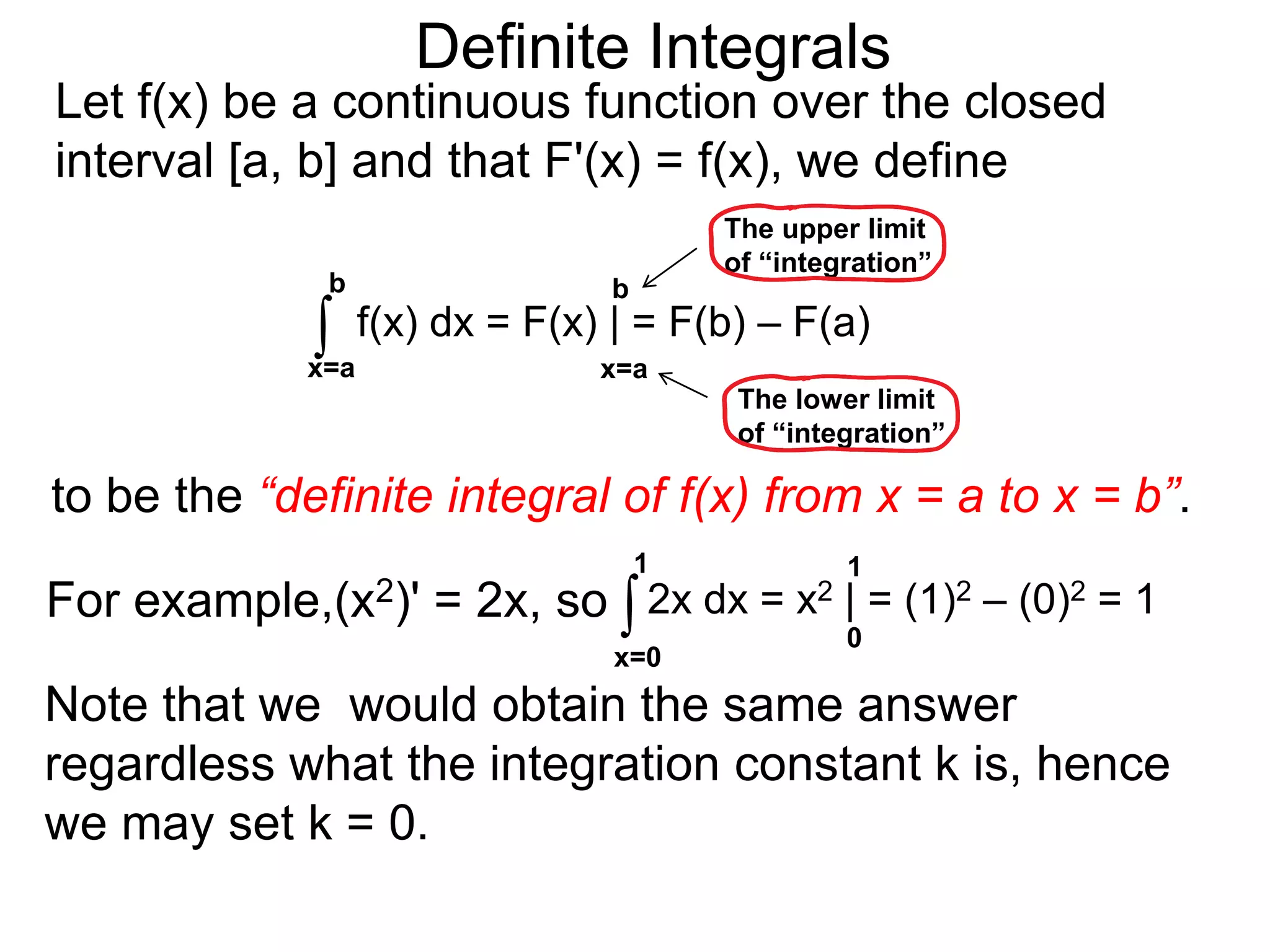 Sums and Approximations 
Inscribed Hexagon 
The hexagon consists of 
six equilateral triangles 
with sides 1. Each triangle 
has area = (√3) /4. 
1 
√3 
2 
1 
So the area of the hexagon is 6(√3)/4 = 3(√3)/2 
and we conclude that 3(√3)/2 ≈ 2.598.. < π. 
Continuing in this fashion, if n = number of sides of 
the regular polygons, then 
π = lim (area of the inscribed n sided reg–polygon) 
http://en.wikipedia.org/wiki/Pi 
n  ∞ 
 