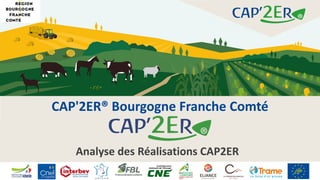 CAP'2ER® Bourgogne Franche Comté
Analyse des Réalisations CAP2ER
 
