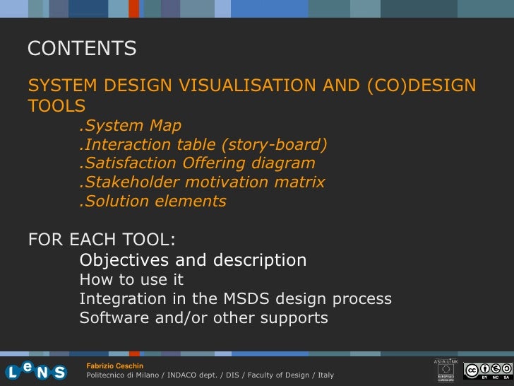 5.3 (other) system design tools ceschin 0910
