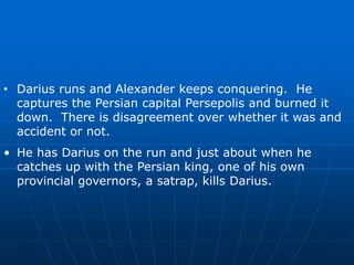 The second time around, most hesitated while Thebes decided to resist.  The Thebans were crushed.