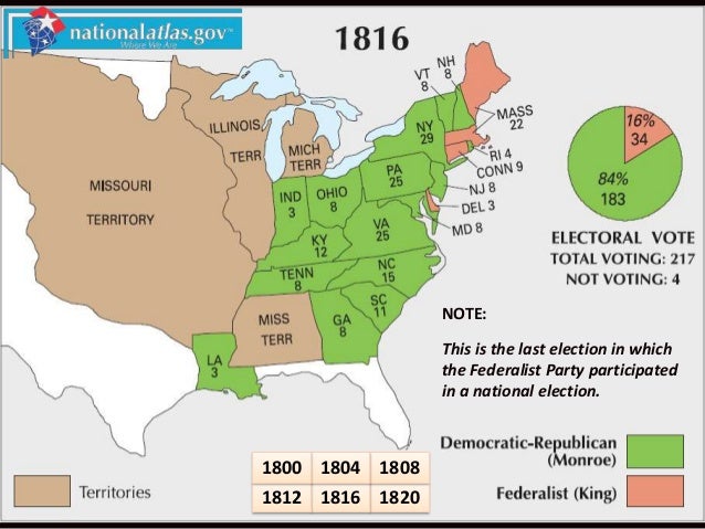 nationalism and sectionalism 1815 1824 sectionalism