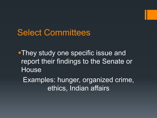 5- 4 congressional committees | PPTX