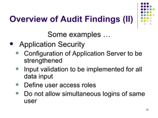 5.4 it security audit (mauritius) | PPT