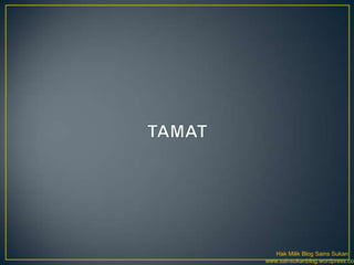 Hak Milik Blog Sains Sukan
www.sainsukanblog.wordpress.com
 