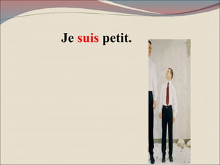 Je  suis  petit. 