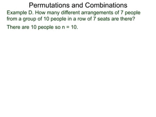 Permutations Example People 5.5 permutations and combinations | PPTX