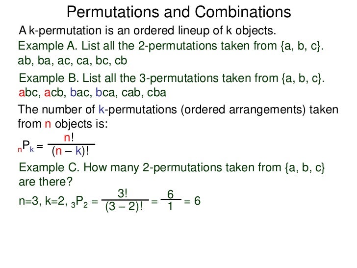 permutation or combination permutation or combination