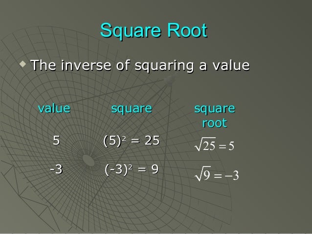 5 5 Roots Of Real Numbers 5 5 Roots Of Real Numbers