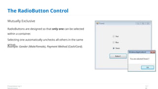 Mastering Advanced VB.NET Controls and Menu Navigation for GUI ...