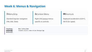 Mastering Advanced VB.NET Controls and Menu Navigation for GUI ...