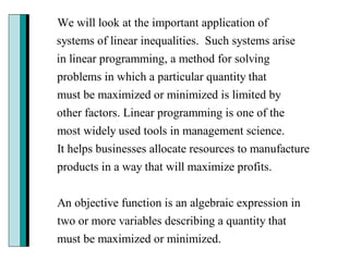 5 6 Linear Programming | PPT