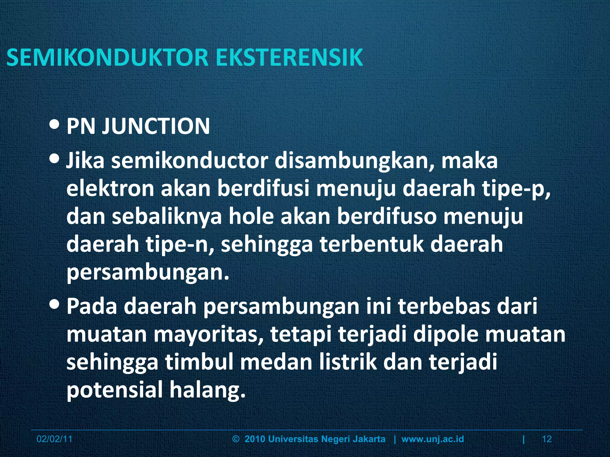 Fisika zat padat 5 7 a definition of semiconductor ppt