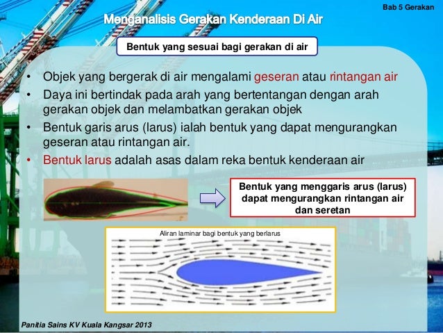 Menganalisis Gerakan Kenderaan Di Air