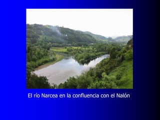 El río Narcea en la confluencia con el Nalón

 