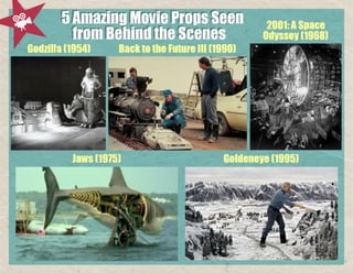 5 Amazing Behind the Scenes Movie Props