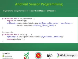 Android Sensor | PPTX