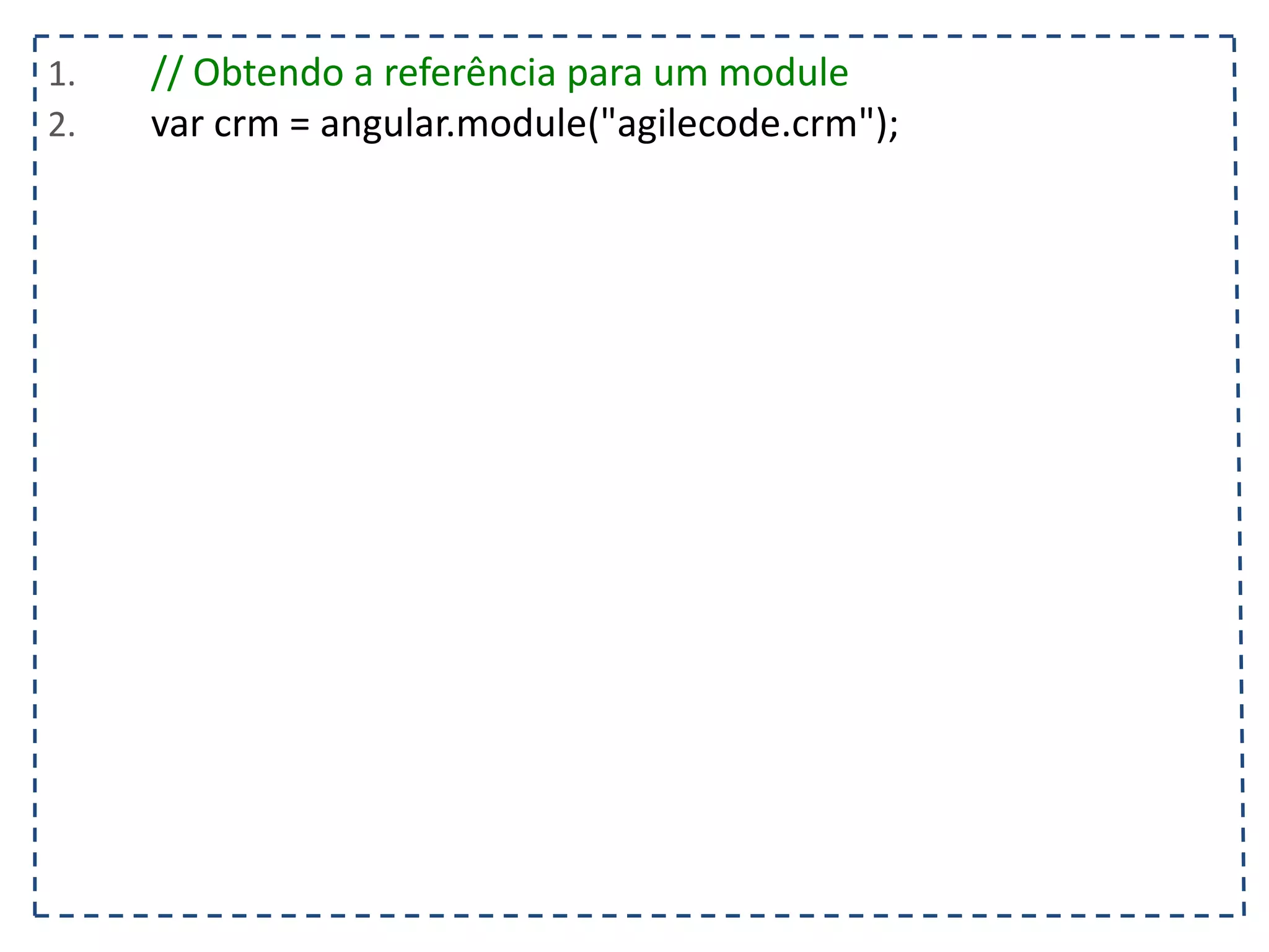 1. <style> .selecionado {font-weight: bold; background-color: #FAFAD2; } </style> 2. </head> 3. <body ng-controller="listaTelefonicaCtrl"> 4. <h1>{{titulo}}</h1> 5. <table ng-show="contatos.length > 0"> 6. <tr> 7. <th></th><th>Nome</th><th>Telefone</th><th>Operadora</th> 8. </tr> 9. <tr ng-class="{selecionado: contato.selecionado}" ng-repeat="contato in contatos"> 10. <td><input type="checkbox" ng-model="contato.selecionado"/></td> 11. <td>{{contato.nome}}</td> 12. <td>{{contato.telefone}}<td/> 13. <td>{{contato.operadora}}</td> 14. </tr> 15. </table> 16. <input type="text" ng-model="contato.nome" placeholder="Nome"/> 17. <input type="text" ng-model="contato.telefone" placeholder="Telefone"/> 18. <select ng-model="contato.operadora" ng-options="operadora for operadora in operadoras"></select> 19. <button ng-click="adicionarContato(contato)" ng-disabled="!(contato.nome && contato.telefone)"> 20. Adicionar 21. </button> 22. </body> 23. </html> 