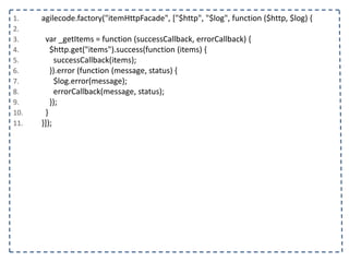 1. <body ng-controller="listaTelefonicaCtrl">
2. <h1>{{titulo}}</h1>
3. <table ng-show="contatos.length > 0">
4. <tr>
5. <th></th><th>Nome</th><th>Telefone</th><th>Operadora</th>
6. </tr>
7. <tr ng-class="{selecionado: contato.selecionado}" ng-repeat="contato in contatos">
8. <td><input type="checkbox" ng-model="contato.selecionado"/></td>
9. <td>{{contato.nome}}</td>
10. <td>{{contato.telefone}}<td/>
11. <td>{{contato.operadora}}</td>
12. </tr>
13. </table>
14. <input type="text" ng-model="contato.nome" placeholder="Nome" ng-required="true"/>
15. <input type="text" ng-model="contato.telefone" placeholder="Telefone" ng-required="true"/>
16. <select ng-model="contato.operadora" ng-options="operadora for operadora in operadoras"></select>
17. <button ng-click="adicionarContato(contato)" ng-disabled="!(contato.nome && contato.telefone)">
18. Adicionar
19. </button>
20. </body>
21. </html>
 
