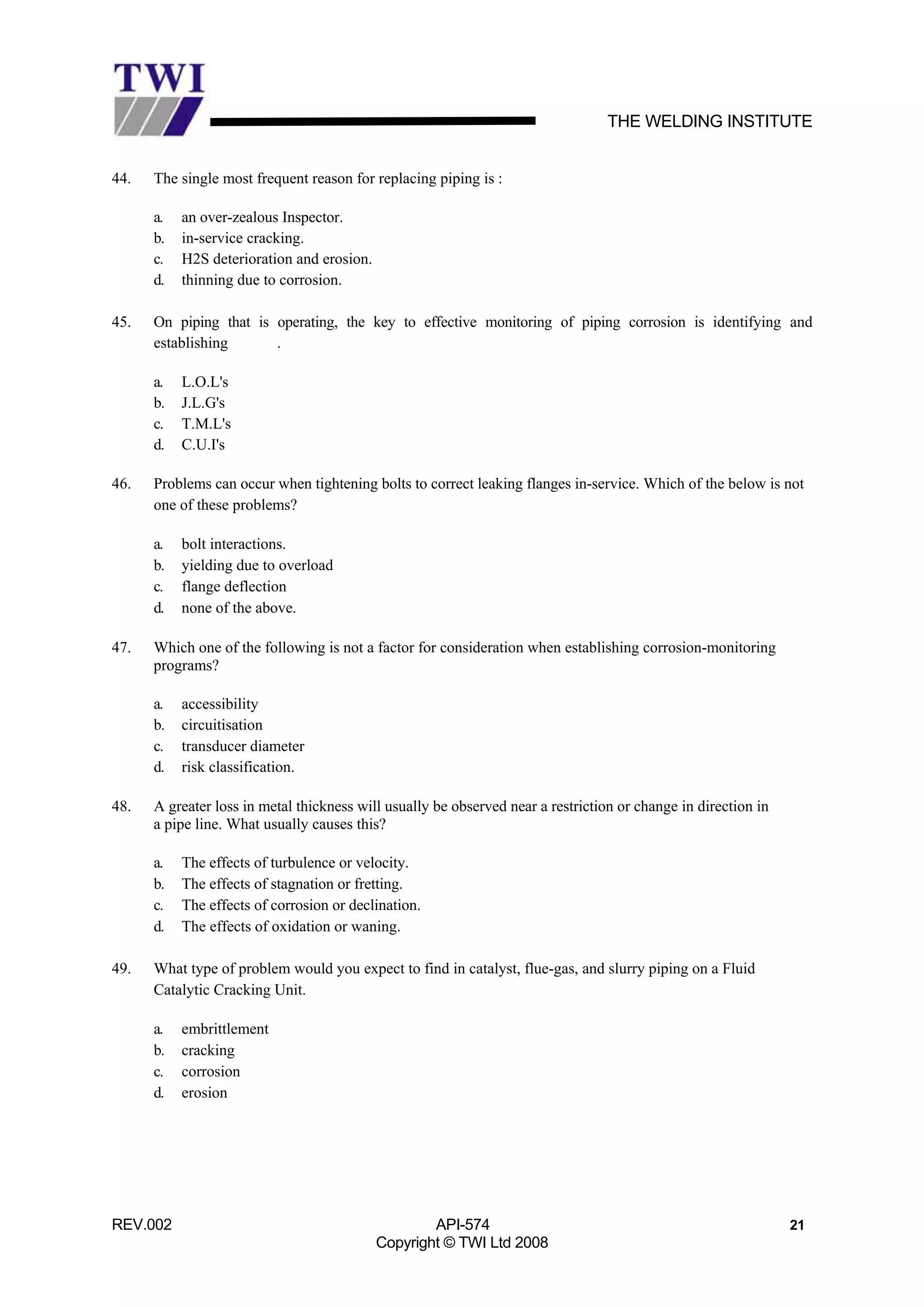 5 api-574-rev-002 | PDF