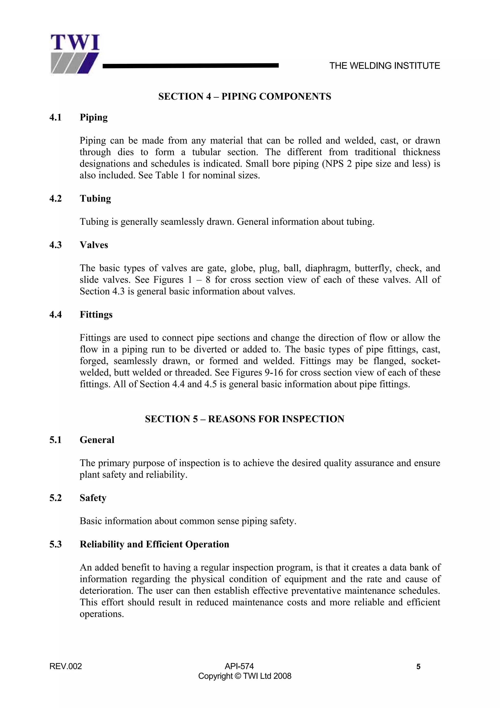 5 api-574-rev-002 | PDF