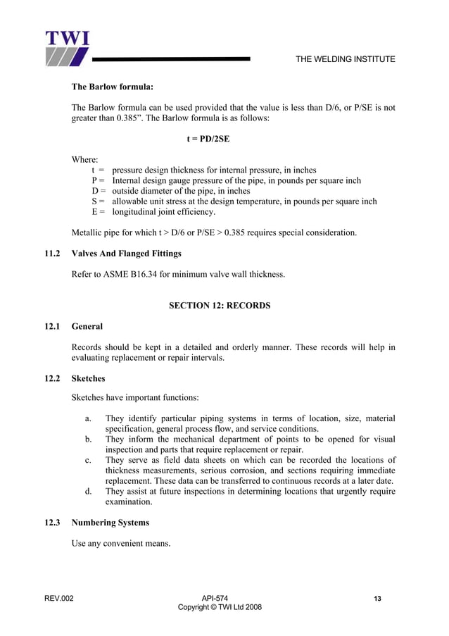 5 api-574-rev-002 | PDF | Chemistry | Science