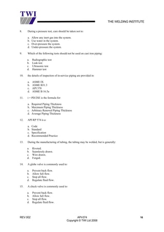 5 api-574-rev-002 | PDF