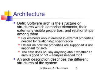 5 architecture | PPT