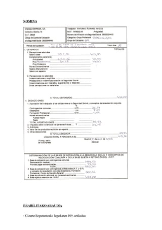 5 Ariketa Cotizaciones