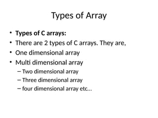 Array definition and uses in computer.pptx