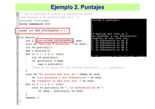 Explicacion de como usar e implementar arreglos en c++ | PDF
