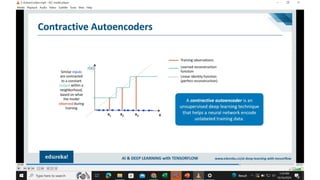 Auto Encoder Slide AUTO ENCODERS (Deep Learning fundamentals) | PPTX