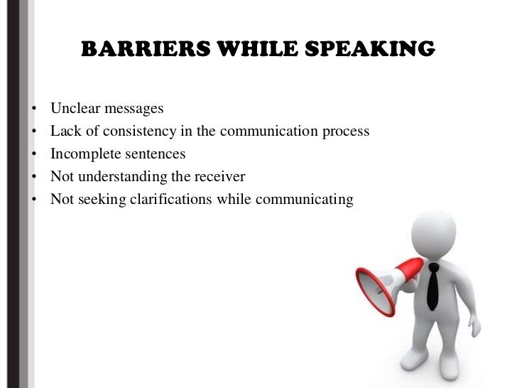 Barriers to Effective Communication