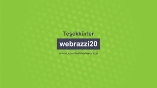 Teşekkürler
webrazzi20
armut.com/indirim/webrazzi
 