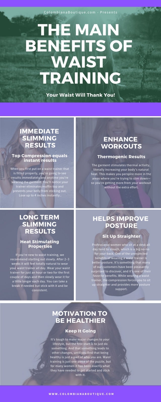 5 Benefits to Using a Waist Trainer [Infographic]